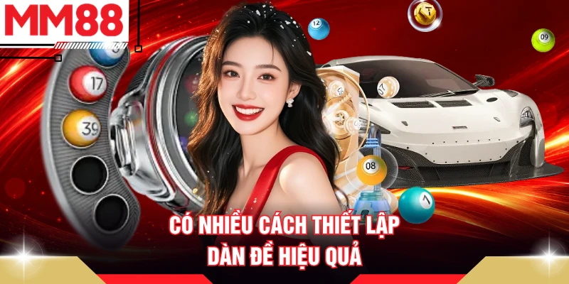 Có nhiều cách thiết lập dàn đề hiệu quả